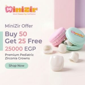 MiniZir zirconia crowns bulk offer buy 50 get 25 free